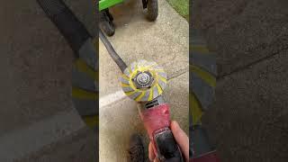 how to remove high spots in concrete using diamond grinding wheel