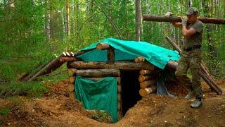 How to build a primitive cabin A guide for those who want to live off-the-grid