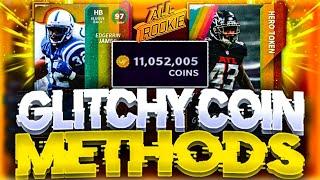 NEW GLITCHY COIN METHODS  MAKE EASY & FAST COINS NOW  MADDEN 21 COIN MAKING METHODS
