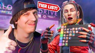 RANKING THE BEST SOLO LEGENDS in Apex Legends Season 22 Tier list