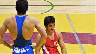 Freestyle Wrestling Japan レスリング - Meiji vs Kanagawa