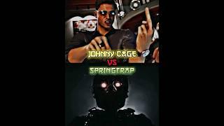 Johnny Cage vs Springtrap  Mortal Kombat 1 vs Five Nights at Freddy 3