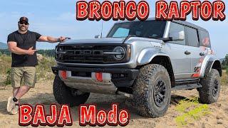 No Hill Too High 2024 Ford Bronco Raptor Dominates the Sand Pit