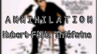 Hubert-Félix Thiéfaine - Annihilation reprise guitare