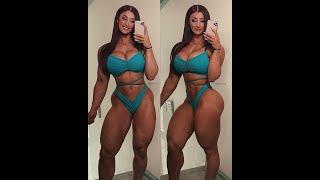 KIKI VHYCE WORKOUT   Female Bodybuilding Motivation   Muscle Woman 1080p