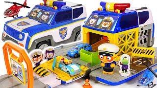 Pororo police car transform Protect village  PinkyPopTOY