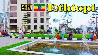 ቀበና በኮሪደር ልማቱ ደምቃለች   Addis Ababa Walking Tour Kebena  4K Tourist attractiveness