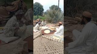 A large roti meal is being prepared at a Pakistani wedding #shortvideo #shorts