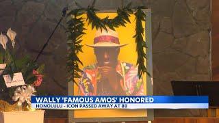 Family and friends gather to celebrate the life of Wally Amos Hawaiis cookie icon