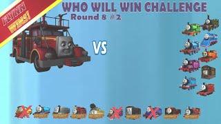 Who will win Superstar Racer Flynn Challenge Round 8 #2 Two Players - Go Go Thomas