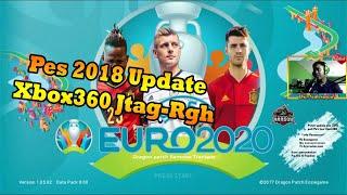 Pes 2018 Update UEFA EURO 2020 xbox360 jtag Rgh