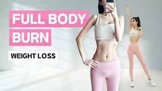 FULL BODY CARDIO Workout l Effective Weight Loss At Home l All Standing Routines  Shirlyn Kim