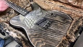 First look at Fender Custom Shops Game of Thrones House Stark Telecaster with Ron Thorn