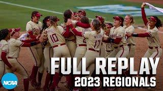 Florida State vs. South Carolina 2023 NCAA softball regionals  FULL PERFECT GAME