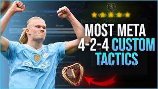 ENDGAME OVERPOWERED Tactics Best 424 Custom Tactics EA FC 24