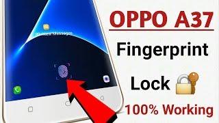 OPPO A37 Fingerprint Lock  100% Working