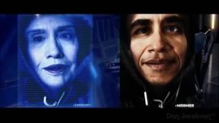 General Obama Speaks To Darth Clinton Parody