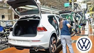 This is how the Golf is made in Volkswagen factory Wolfsburg Germany