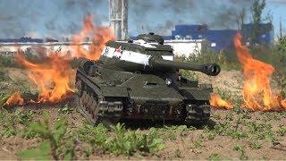 ИС-2 в бою обзор тяжелого танка тест орудия RC Tank Taigen