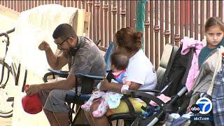 Homeless family of 16 including 11 kids living on streets of LA amid struggle to find housing