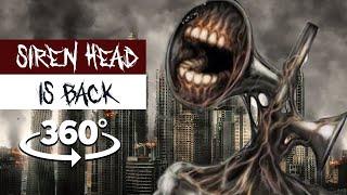 Siren Head is back -  Funny Horror animation  360 Video