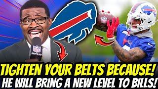 TIGHTEN YOUR BELTS BECAUSE HE WILL BRING A NEW LEVEL TO THE BILSS BUFFALOS BUFFALO BILLS NFL2024