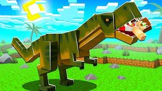 İNSAN YİYEN DİNAZORUMUZ OLDU - Minecraft