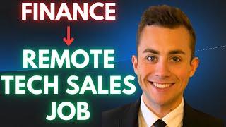 Finance to Tech Sales Fully Remote  Nathans Story