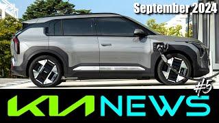 Kia NEWS - September 2024 - EV3 AWD und GT ab 202526 & Leasing - EV2 EV1 - Zulassungszahlen deutsch