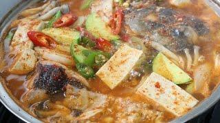 Spicy Cod Fish Stew Dae-gu-maeun-tang 대구매운탕