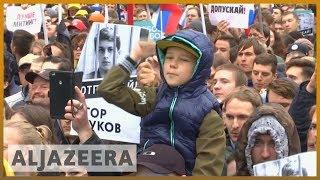 Russia says foreign meddling to blame for protests