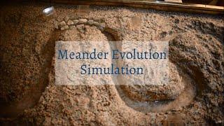 Meander Evolution Simulation