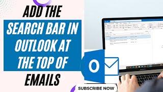 How to Add the Search Bar in Outlook at the Top of Emails