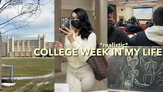 COLLEGE WEEK IN MY LIFE  P.o. Box Unboxing + Thrift Shopping + More