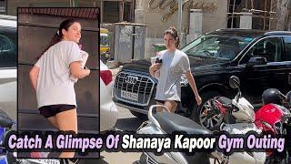 Shanaya Kapoor Spotted At Antigravity Gym Juhu  #shanayakapoor #spotted #gym #bollywoodhelpline