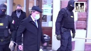 СК опубликовал кадры задержания мэра Томска Ивана Кляйна
