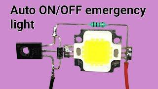 Automatic led light circuit