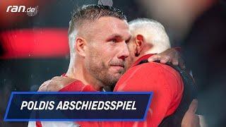 HIGHLIGHTS Podolskis letzter Tanz - Poldis11 vs 1. FC Köln