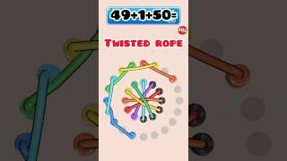 Twisted rope puzzle 3D game  #twistedropepuzzle3Dgame