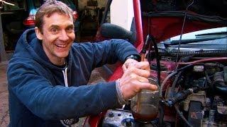 How to get diesel from waste plastic - Bang Goes the Theory - Series 7 - BBC