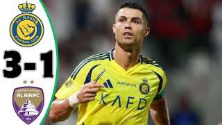 Ronaldo Unbelievable - Al Nassr vs Al-Ain 3-1  Extended Highlights & Goals - 2024 HD