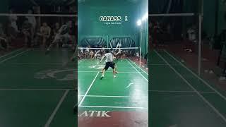 Begini Ganasnya Serangan #rajatarkam #badmintonlovers #juanrajatarkam #smash