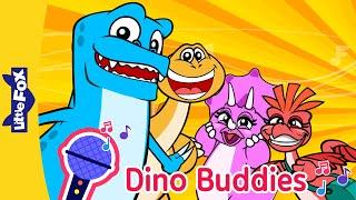  Dinosaurs Song  Dino Buddies  T-rex Triceratops Stegosaurus  Kids Song