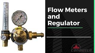 Canaweld Flow Meters and Gas Regulator