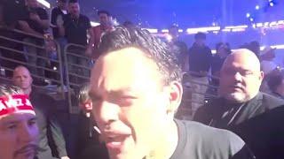 Julio Cesar Chavez Jr instant reaction to beating Uriah Hall wants to fight Jake Paul next