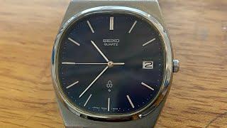 In UK - Vintage January 1978 Seiko 7832-5010 Quartz Blue Dial