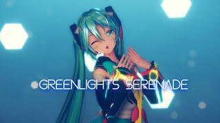 MMD Greenlights Serenade - グリーンライツ・セレナ feat.初音ミク by Omoi YYB 初音ミク Magical Mirai 2018 4k30fps