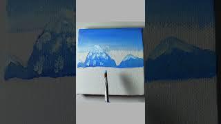 Easy painting scenery ️ #art #drawing #painting #shorts #FRCanvas