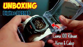 Unboxing Jam tangan DIGITEC DG5169  Murah Cuma 100ribuan cuuy ‼️