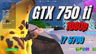 GTX 750 ti - Fortnite  Chapter 4 Season 2 - 1080p - Performance Mode FPS BOOST Graphics Settings